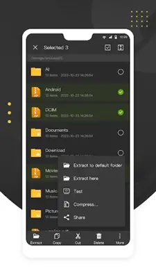 FArchiver  zip & rar & 7z Pro android App screenshot 12