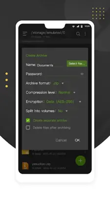 FArchiver  zip & rar & 7z Pro android App screenshot 13