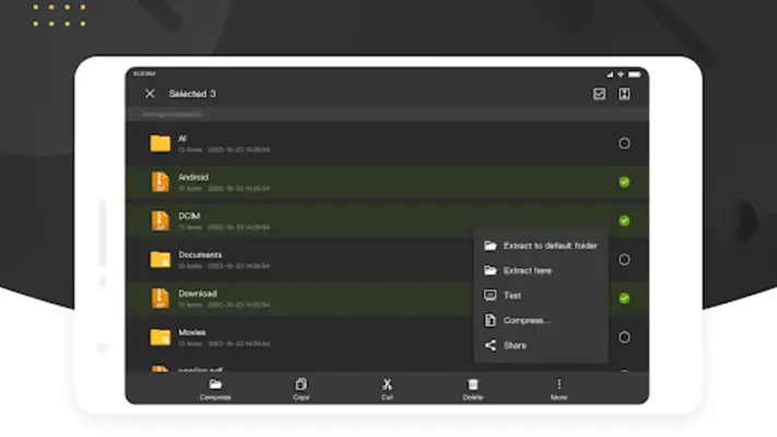 FArchiver  zip & rar & 7z Pro android App screenshot 7