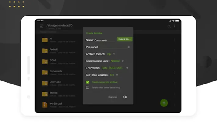 FArchiver  zip & rar & 7z Pro android App screenshot 8